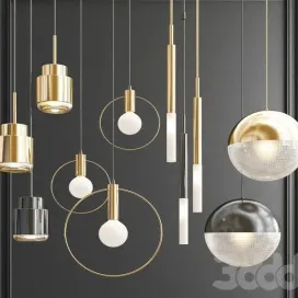 Four hanging lights
